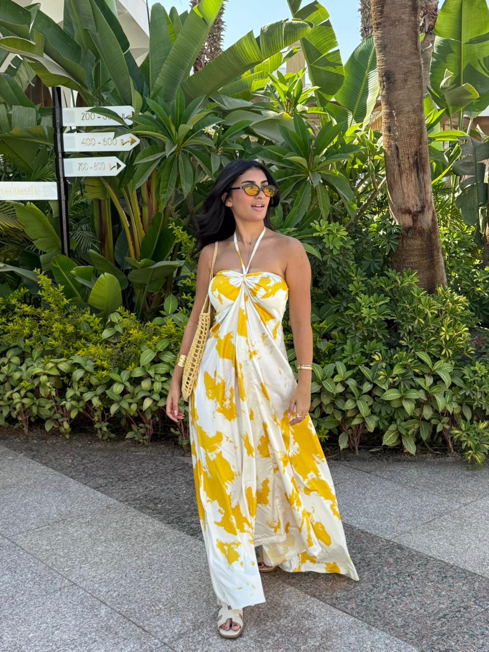 Honey Glow Maxi Dress