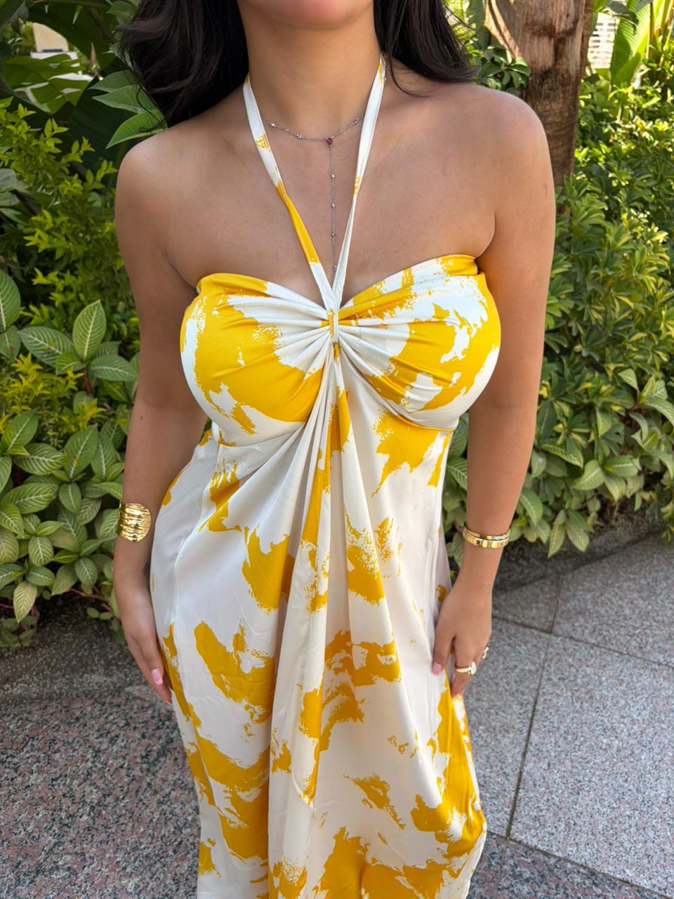 Honey Glow Maxi Dress